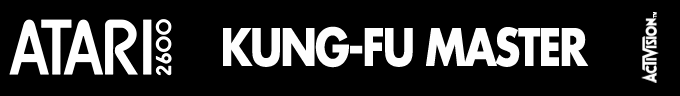 Kung-Fu Master logo for Atari 2600